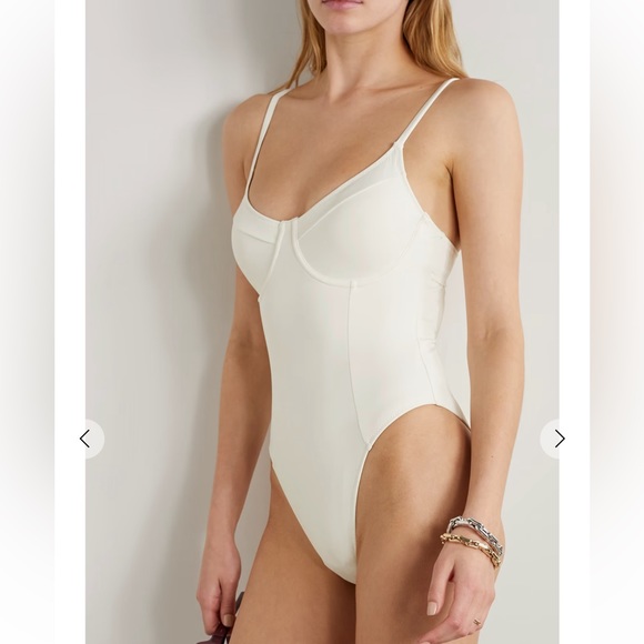 Good American compression cutout underwired swimsuit - Picture 1 of 8